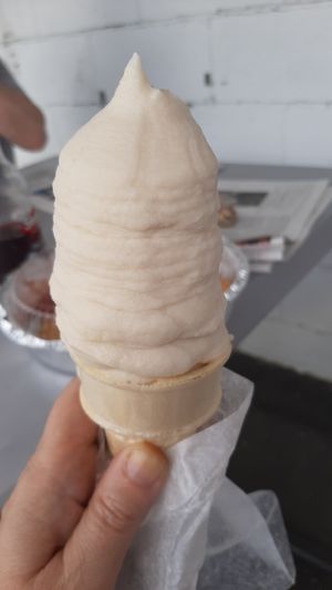 Soft serve at Fast Eddie's in Brattleboro