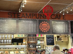  at SteamPunk Cafe in Port Alberni