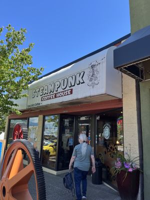   at SteamPunk Cafe in Port Alberni