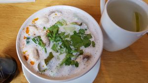 Tom kha at Saphan Thai in Aberystwyth