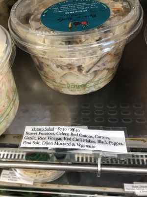 Potato salad   at Rock n Roots in Williston Park