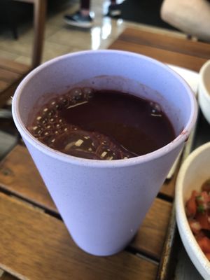 Red sky juice   at Rock n Roots in Williston Park