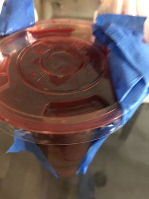 Red sky juice   at Rock n Roots in Williston Park