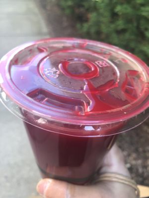 Red sky juice   at Rock n Roots in Williston Park