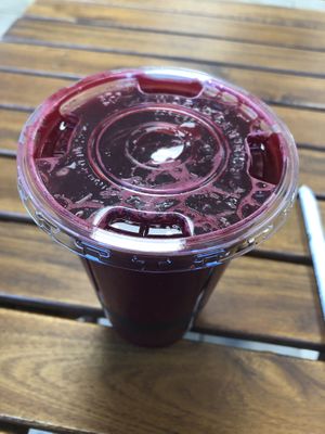 Red sky juice   at Rock n Roots in Williston Park