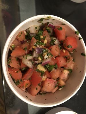 Pico de gallo   at Rock n Roots in Williston Park