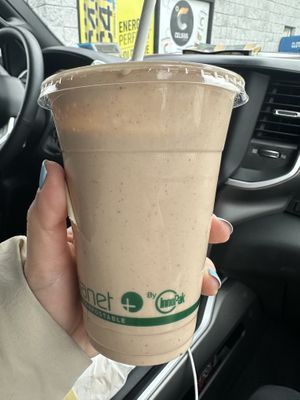 PB&J with banana #Veganuary at Rock n Roots in Williston Park