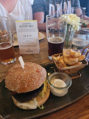 Linsenburger at Dolden Mädel Braugasthaus in Stralsund