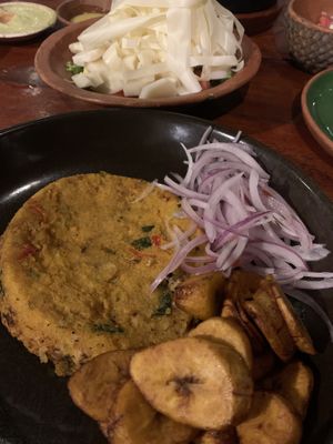 Tacu Tacu (without abuela)   at La Patarashca Restaurant in Tarapoto