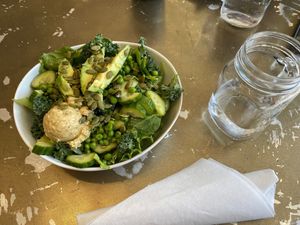 Amazing super green salad! at Mixed Greens in Camden