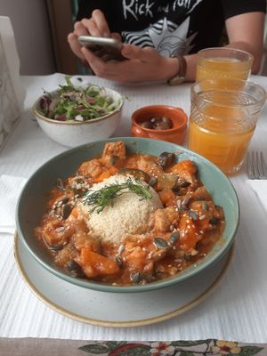 Couscous at Dona Tengarrinha in Beja