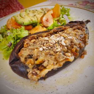 Aubergine at Dona Tengarrinha in Beja