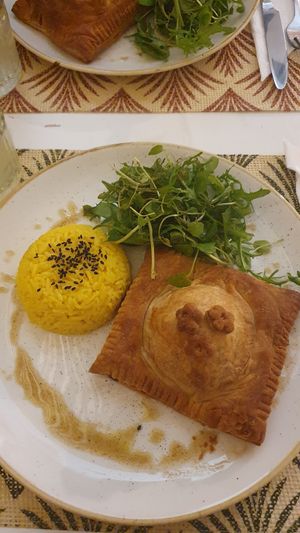 Almofadinha de cogumelos e queijo at Dona Tengarrinha in Beja