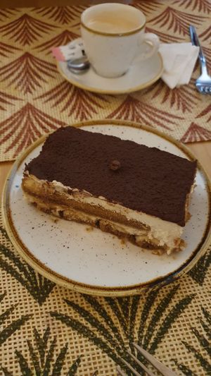 Tiramisu at Dona Tengarrinha in Beja