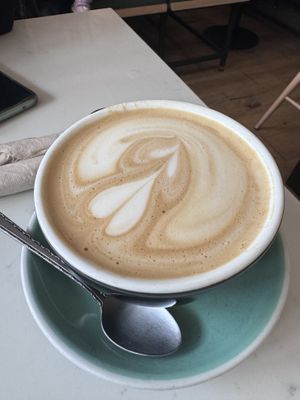 Oat latte   at Cowan & Sons in Edinburgh