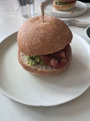 The vegan   at Cowan & Sons in Edinburgh