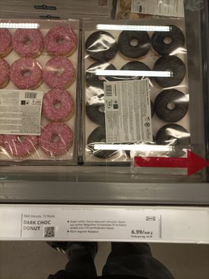 Vegane Donuts at IKEA in Hamburg