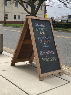   at Earthly Cafe in Somers Point