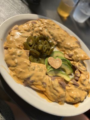 VEGAN NACHOS !   at The Cove in San Antonio