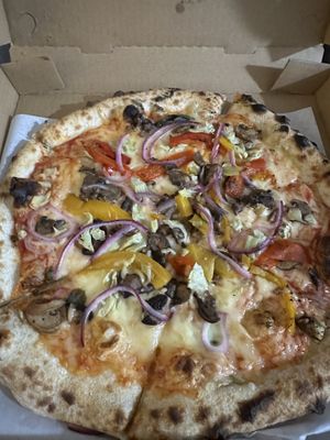 Queens Pizzaa  at Racca's Pizzeria Napoletana in Casper