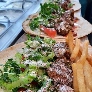 Falafel Time.Vegan Spot at Mandaloun in Nafplion