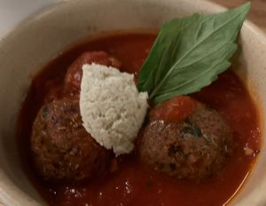 Meatballs  at Double Zero in Boston