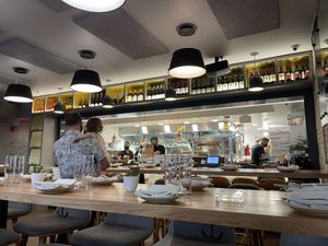 Kitchen at Double Zero in Boston