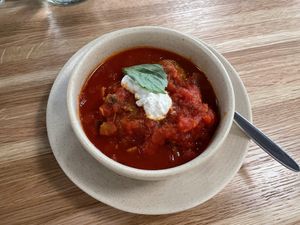 Meatballs at Double Zero in Boston