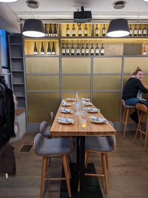 Dining at Double Zero in Boston