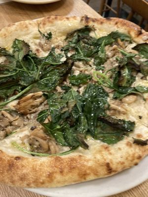 Truffle pizza   at Double Zero in Boston