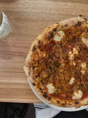 Pepperoni Pizza at Double Zero in Boston