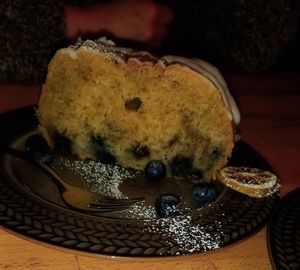 blaubeer-limette-kuchen #Veganuary at Esskalation in Bonn