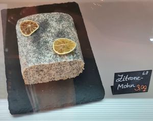 Display of cakes at Esskalation in Bonn
