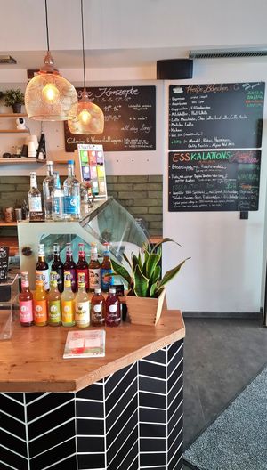 View towards counter at Esskalation in Bonn