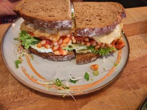 Sandwich mit Spiegelei at Esskalation in Bonn