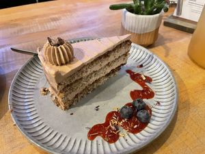 Mocha hazelnut cake  at Esskalation in Bonn