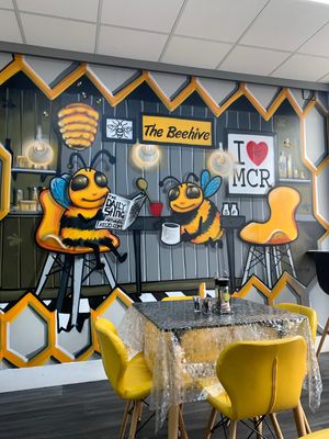   at The Beehive Cafe in Stockport