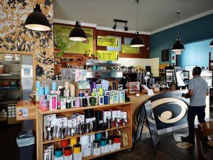  at The Naked Bean Coffee Roasters in Albany