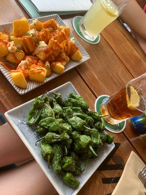 Vegane Tapas  at Cafe Mint in Mallorca