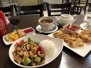   at Greens Vegetarian Restaurant in Toronto