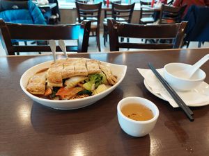  at Greens Vegetarian Restaurant in Toronto