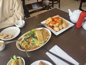   at Greens Vegetarian Restaurant in Toronto