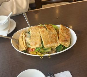   at Greens Vegetarian Restaurant in Toronto