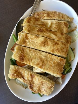   at Greens Vegetarian Restaurant in Toronto