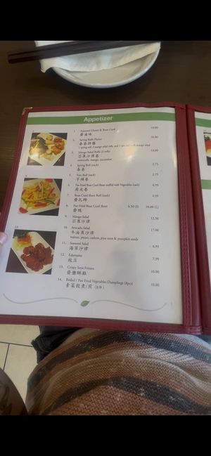   at Greens Vegetarian Restaurant in Toronto