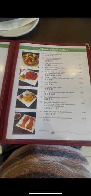   at Greens Vegetarian Restaurant in Toronto