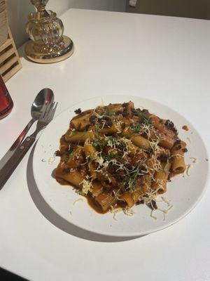 smoky bolognese pasta :))))  at Little Gangster - 리틀갱스터 in Seoul