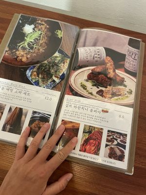 Menu  at Little Gangster - 리틀갱스터 in Seoul