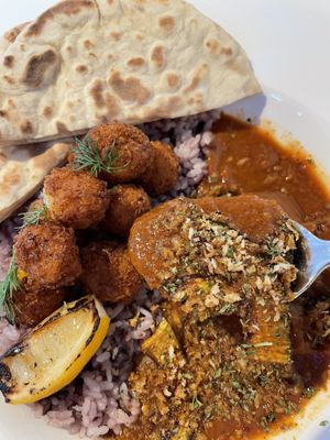 Vegan curry   at Little Gangster - 리틀갱스터 in Seoul