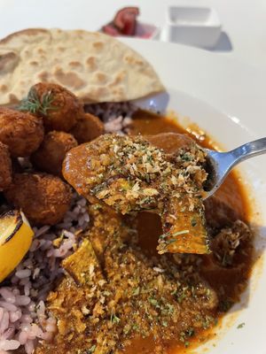 Vegan curry  at Little Gangster - 리틀갱스터 in Seoul